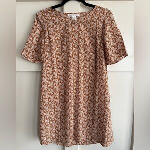 ASOS Glamorous Floral Orange and White Mini Dress